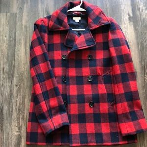 J.Crew Double-Breasted Wool Coat
